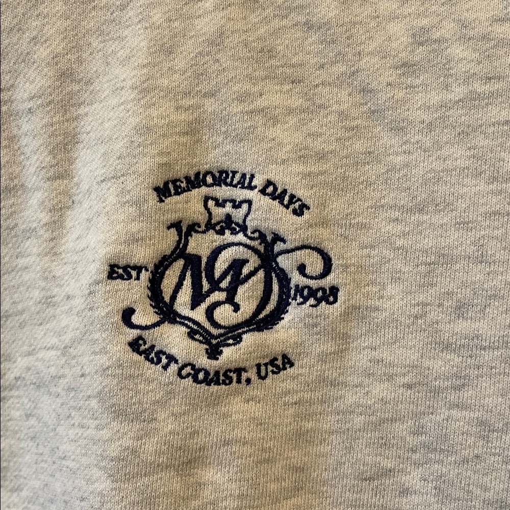 Gray Memorial Days Crewneck Sweatshirt - Picture 2 of 7